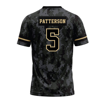 Wake Forest - NCAA Football : Davaughn Patterson - Camo Premium Football Jersey-1