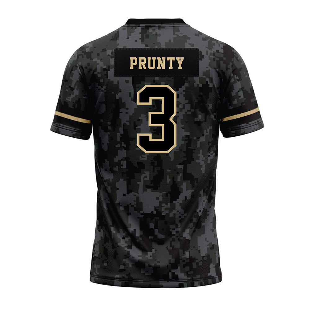 Wake Forest - NCAA Football : Karon Prunty - Camo Premium Football Jersey-1