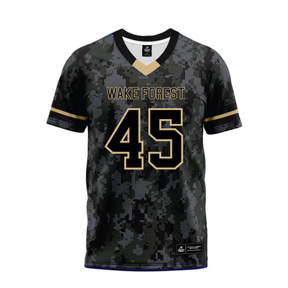 Wake Forest - NCAA Football : Nick Andersen - Camo Premium Football Jersey-0