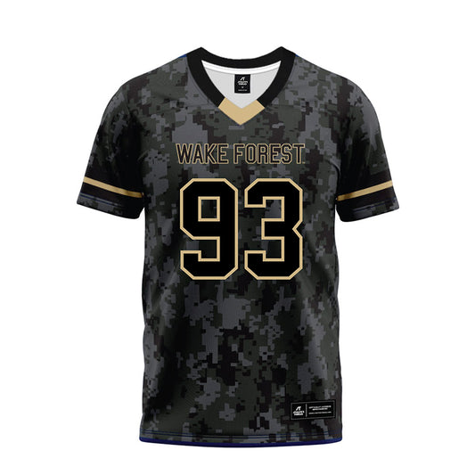 Wake Forest - NCAA Football : Josh Harrison - Camo Premium Football Jersey-0