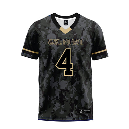 Wake Forest - NCAA Football : Sterling Berkhalter - Camo Premium Football Jersey-0
