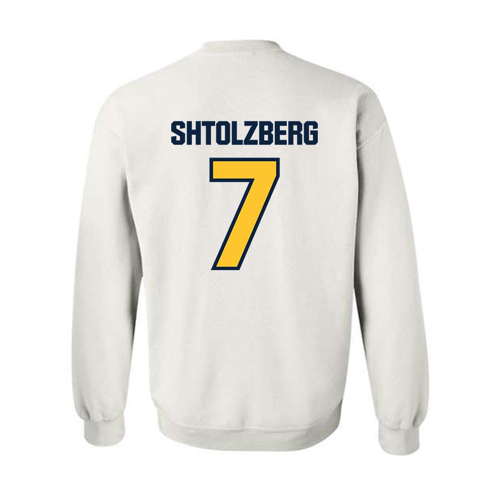 Murray State - NCAA Men's Basketball : Ben Shtolzberg - Fashion Shersey Crewneck Sweatshirt-1
