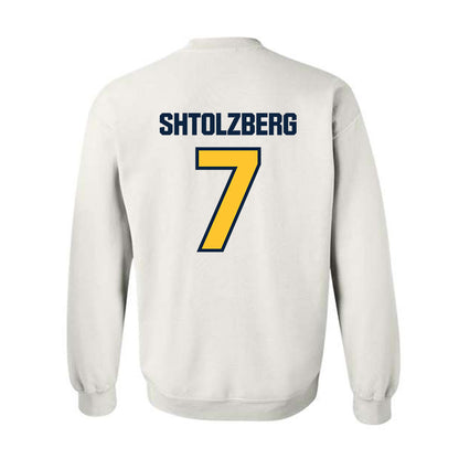 Murray State - NCAA Men's Basketball : Ben Shtolzberg - Fashion Shersey Crewneck Sweatshirt-1