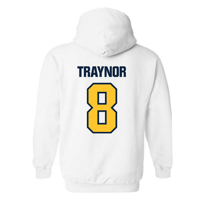 Murray State - NCAA Men's Basketball : Jayden Traynor - Fashion Shersey Hooded Sweatshirt-1