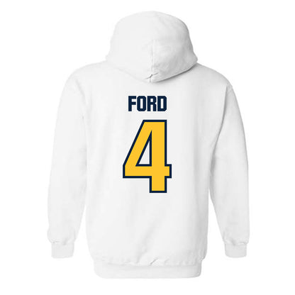 Murray State - NCAA Men's Basketball : Tristian Ford - Fashion Shersey Hooded Sweatshirt-1