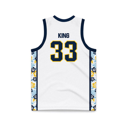 Murray State - NCAA Men's Basketball : Fredrick King - White Basketball Jersey-1