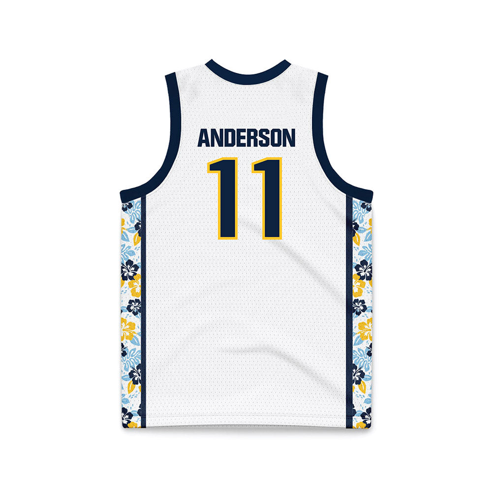 Murray State - NCAA Men's Basketball : Dylan Anderson - White Basketball Jersey-1