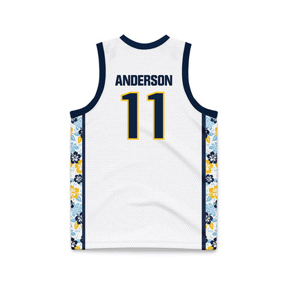 Murray State - NCAA Men's Basketball : Dylan Anderson - White Basketball Jersey-1