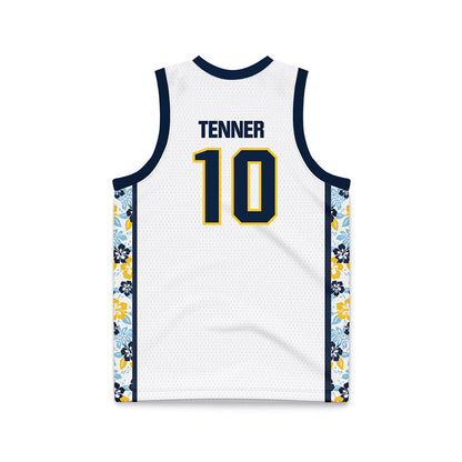 Murray State - NCAA Men's Basketball : KJ Tenner - White Basketball Jersey-1