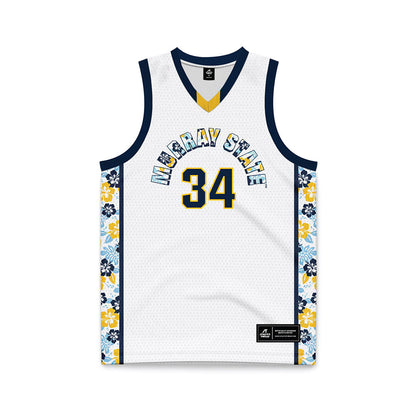 Murray State - NCAA Men's Basketball : Brayden Shorter - White Basketball Jersey-0