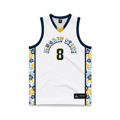 Murray State - NCAA Men's Basketball : Jayden Traynor - White Basketball Jersey-0