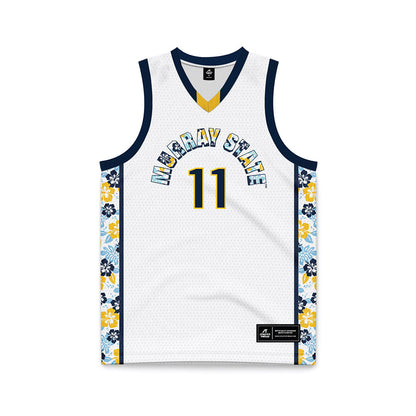 Murray State - NCAA Men's Basketball : Dylan Anderson - White Basketball Jersey-0