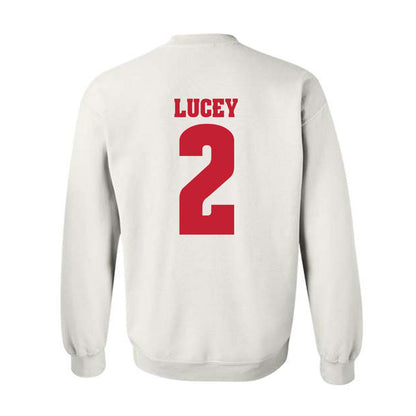 Wisconsin - NCAA Softball : Danielle Lucey - Classic Shersey Crewneck Sweatshirt-1