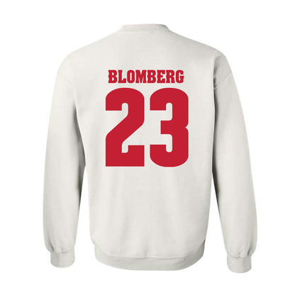 Wisconsin - NCAA Softball : Hilary Blomberg - Classic Shersey Crewneck Sweatshirt-1