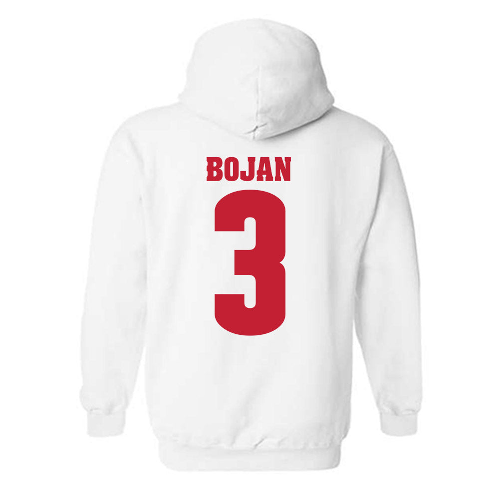 Wisconsin - NCAA Softball : Emily Bojan - Classic Shersey Hooded Sweatshirt-1