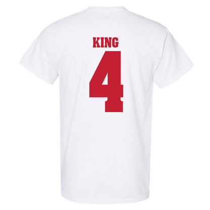Wisconsin - NCAA Softball : Emma King - Classic Shersey T-Shirt-1