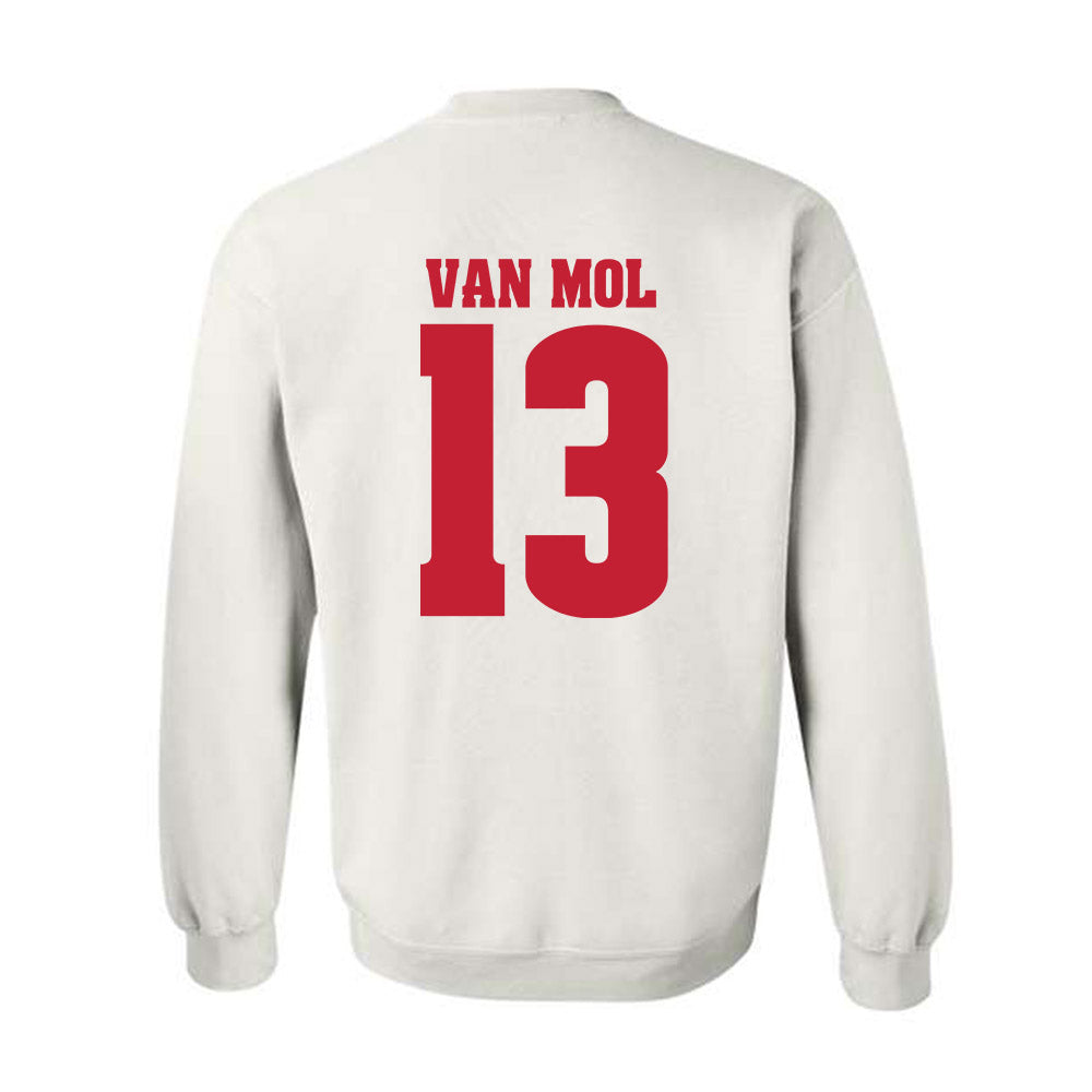 Wisconsin - NCAA Men's Soccer : Arien van Mol - Classic Shersey Crewneck Sweatshirt-1