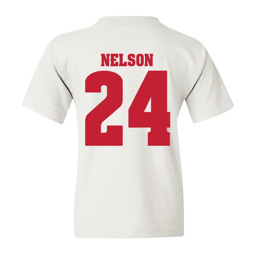 Wisconsin - NCAA Women's Soccer : Brooke Nelson - Classic Shersey Youth T-Shirt-1