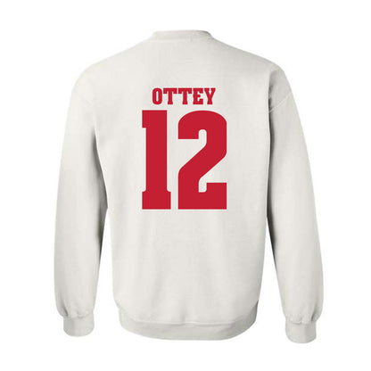 Wisconsin - NCAA Women's Soccer : Ella Ottey - Classic Shersey Crewneck Sweatshirt-1