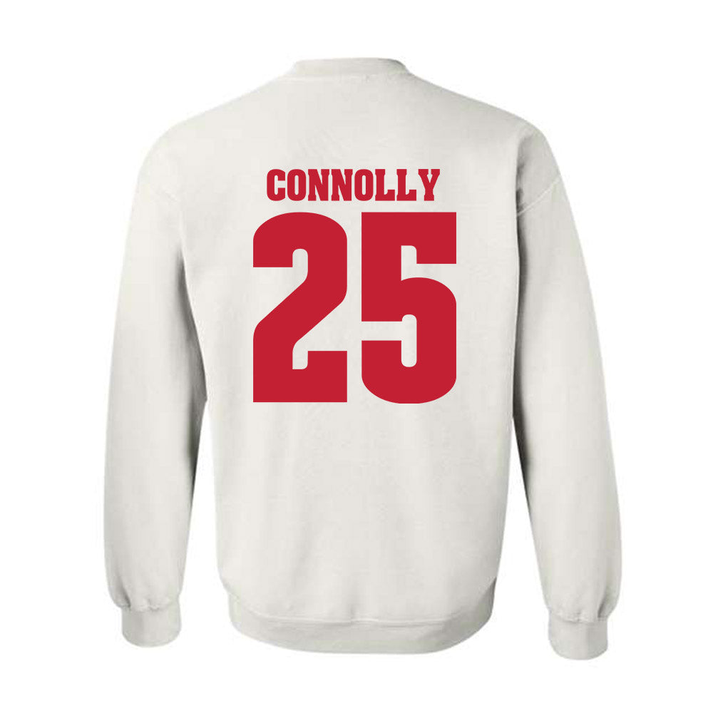 Wisconsin - NCAA Women's Soccer : Erin Connolly - Classic Shersey Crewneck Sweatshirt-1