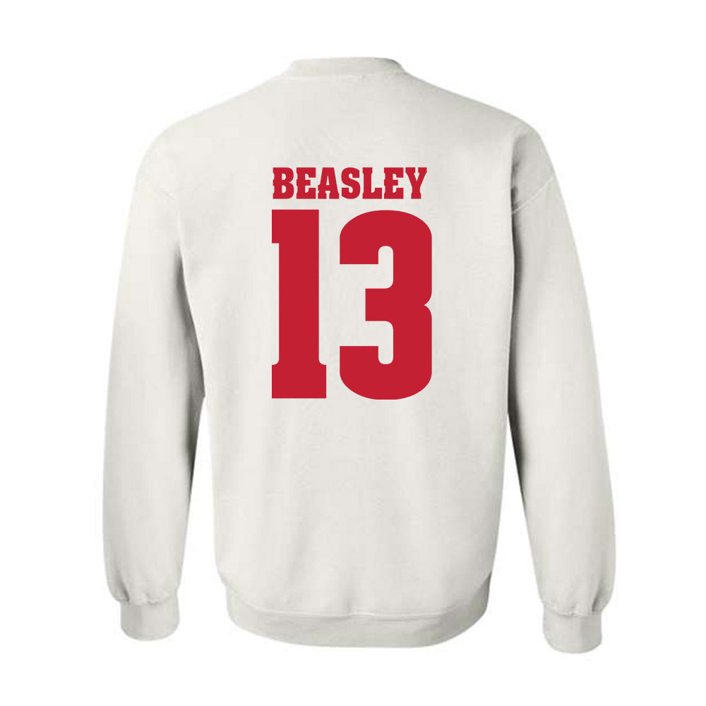 Wisconsin - NCAA Women's Soccer : Sascha Beasley - Classic Shersey Crewneck Sweatshirt-1
