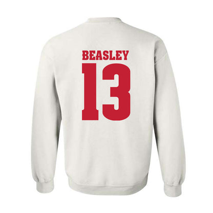 Wisconsin - NCAA Women's Soccer : Sascha Beasley - Classic Shersey Crewneck Sweatshirt-1