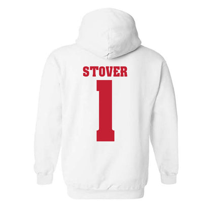 Wisconsin - NCAA Women's Soccer : Drew Stover - Classic Shersey Hooded Sweatshirt-1
