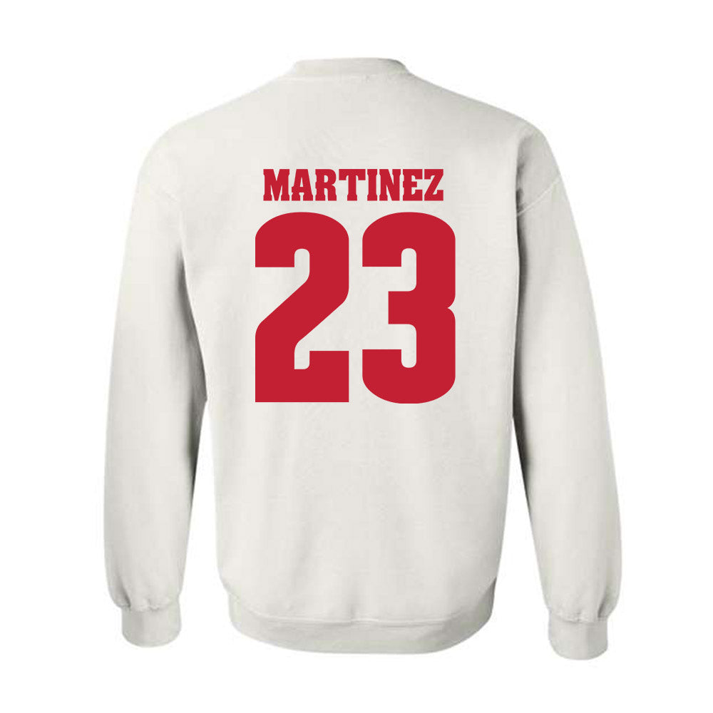 Wisconsin - NCAA Women's Soccer : Ashley Martinez - Classic Shersey Crewneck Sweatshirt-1