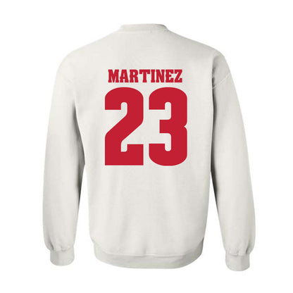 Wisconsin - NCAA Women's Soccer : Ashley Martinez - Classic Shersey Crewneck Sweatshirt-1