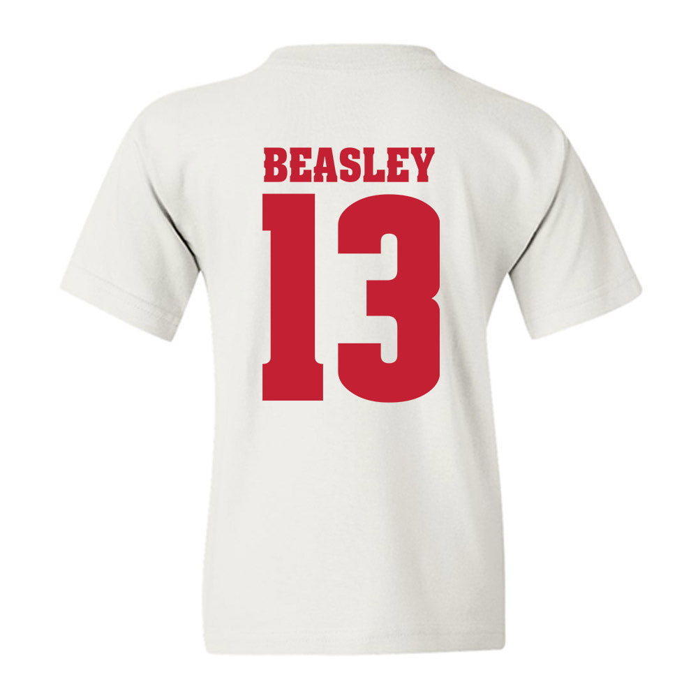 Wisconsin - NCAA Women's Soccer : Sascha Beasley - Classic Shersey Youth T-Shirt-1
