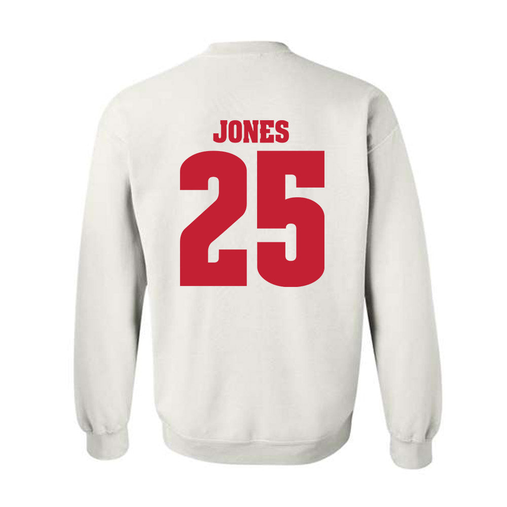 Wisconsin - NCAA Men's Soccer : Ellis Jones - Classic Shersey Crewneck Sweatshirt-1