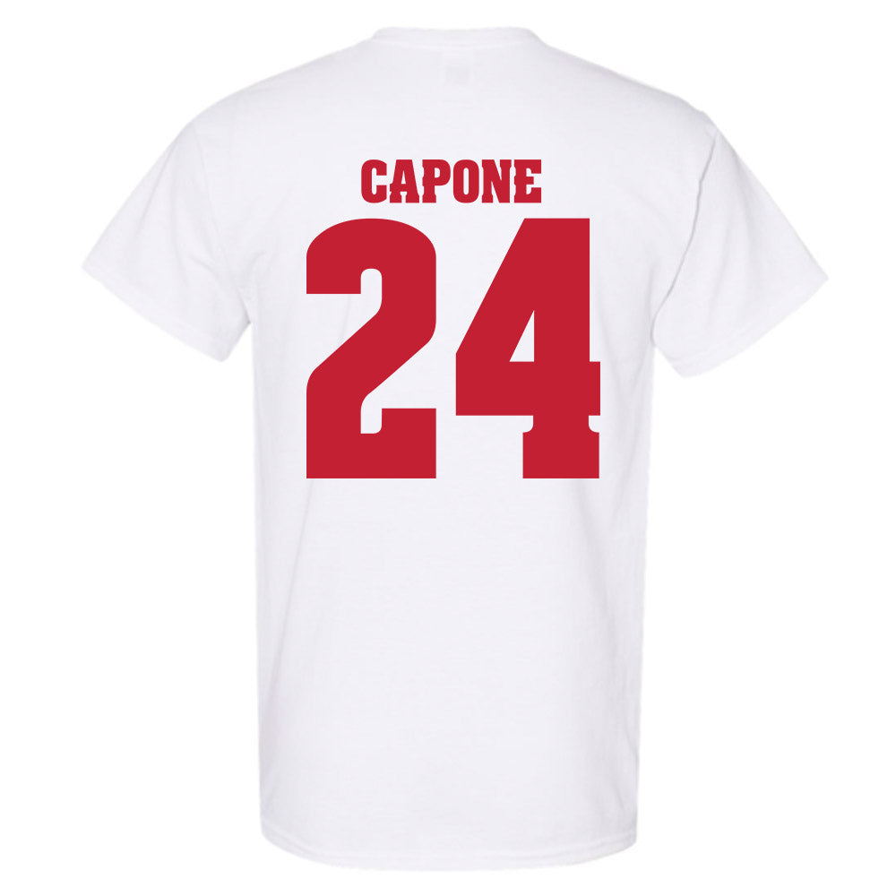 Wisconsin - NCAA Men's Soccer : Caleb Capone - Classic Shersey T-Shirt-1