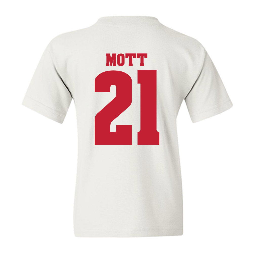 Wisconsin - NCAA Men's Soccer : Matias Mott - Classic Shersey Youth T-Shirt-1