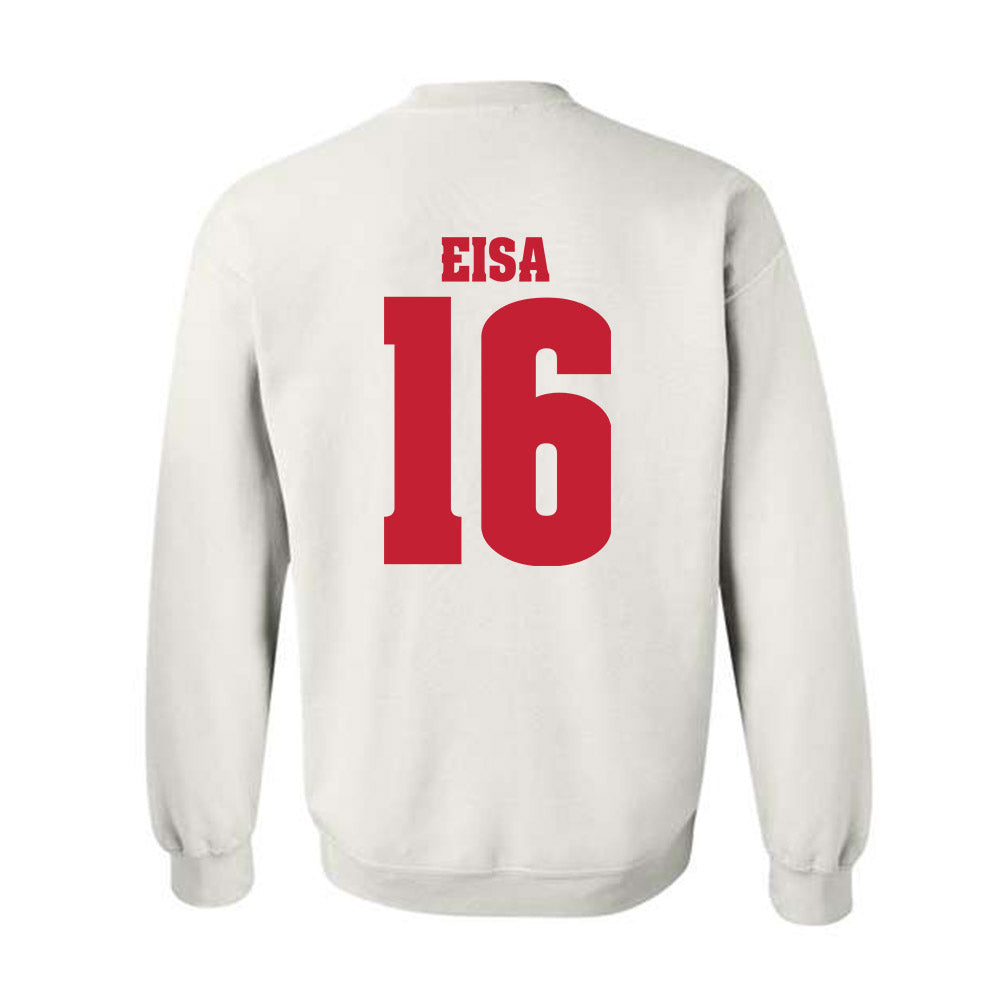 Wisconsin - NCAA Men's Soccer : Roman Eisa - Classic Shersey Crewneck Sweatshirt-1