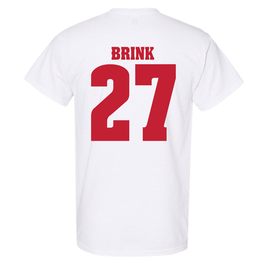 Wisconsin - NCAA Men's Ice Hockey : Finn Brink - Classic Shersey T-Shirt-1