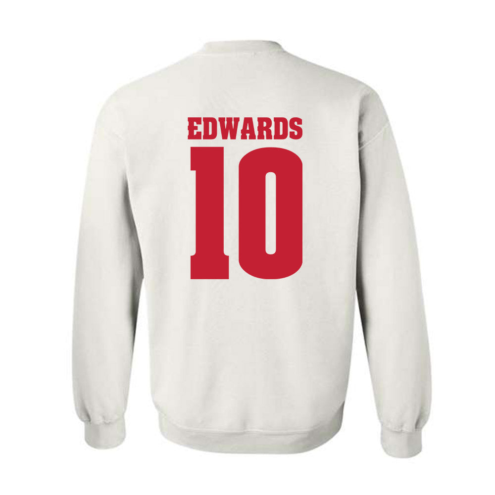 Wisconsin - NCAA Women's Ice Hockey : Laila Edwards - Classic Shersey Crewneck Sweatshirt-1