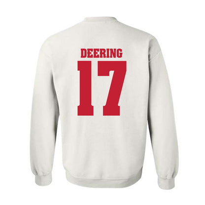 Wisconsin - NCAA Men's Ice Hockey : Grady Deering - Classic Shersey Crewneck Sweatshirt-1