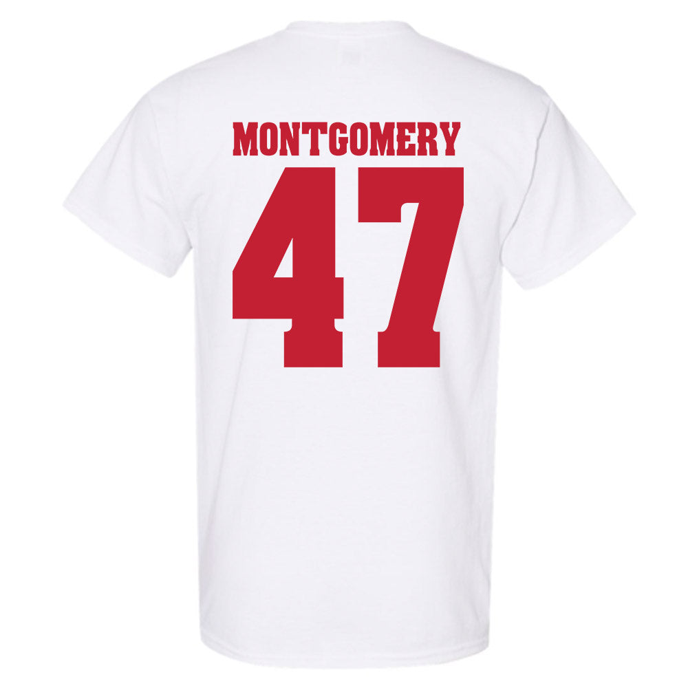 Wisconsin - NCAA Men's Ice Hockey : Blake Montgomery - Classic Shersey T-Shirt-1