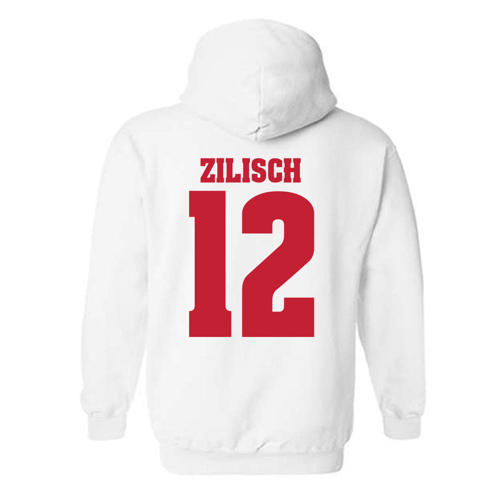 Wisconsin - NCAA Women's Ice Hockey : McKayla Zilisch - Classic Shersey Hooded Sweatshirt-1