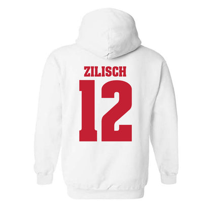 Wisconsin - NCAA Women's Ice Hockey : McKayla Zilisch - Classic Shersey Hooded Sweatshirt-1