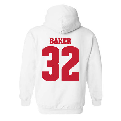 Wisconsin - NCAA Women's Ice Hockey : Chloe Baker - Classic Shersey Hooded Sweatshirt-1
