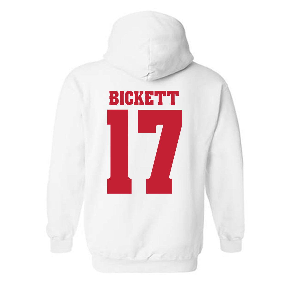 Wisconsin - NCAA Women's Ice Hockey : Grace Bickett - Classic Shersey Hooded Sweatshirt-1
