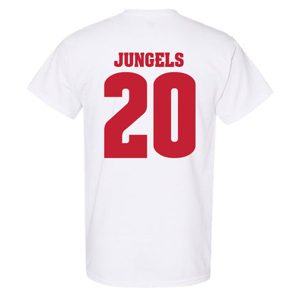 Wisconsin - NCAA Women's Ice Hockey : Vivian Jungels - Classic Shersey T-Shirt-1