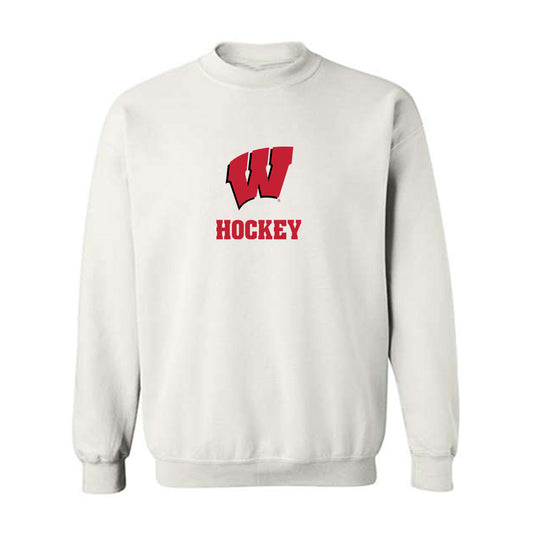 Wisconsin - NCAA Women's Ice Hockey : Laney Potter - Classic Shersey Crewneck Sweatshirt-0