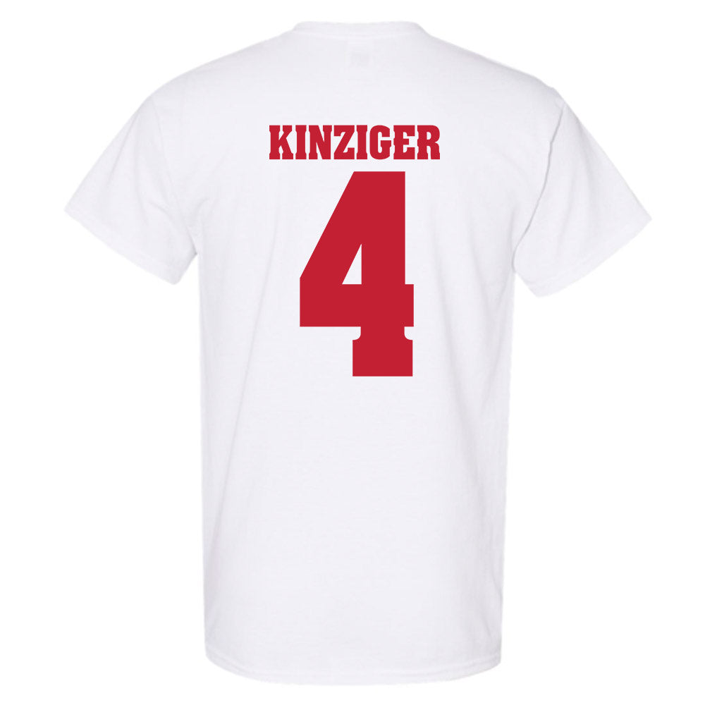 Wisconsin - NCAA Men's Basketball : Zach Kinziger - Classic Shersey T-Shirt-1