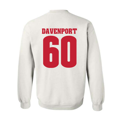 Wisconsin - NCAA Football : Nolan Davenport - Classic Shersey Crewneck Sweatshirt-1