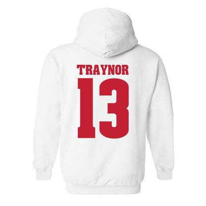 Wisconsin - NCAA Football : Matthew Traynor - Classic Shersey Hooded Sweatshirt-1
