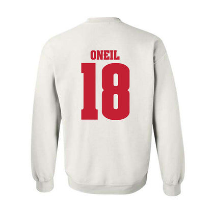 Wisconsin - NCAA Football : Danny ONeil - Classic Shersey Crewneck Sweatshirt-1