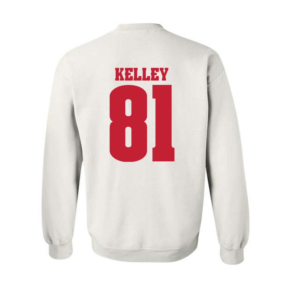 Wisconsin - NCAA Football : Mason Kelley - Classic Shersey Crewneck Sweatshirt-1