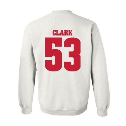 Wisconsin - NCAA Football : Cam Clark - Classic Shersey Crewneck Sweatshirt-1